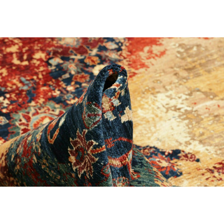 Hand Made Rug Vintage Erased Pakistan 272x365 R