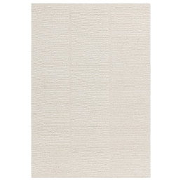 Tappeto Zennith geometrico crema e bianco 160x23