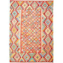 Kilim 174x241 Cm Kilim, Afghanistan, Hand-carded Wool (warp: