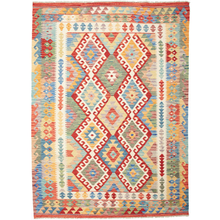Kilim 171x236 Cm Kilim Afghanistan, Hand-carded Wool (warp: