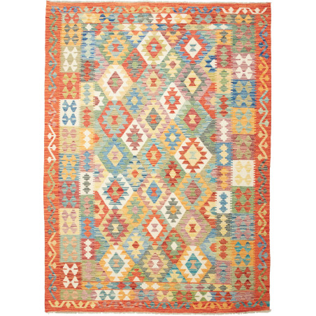 Kilim 179x247 Cm Kilim, Afghanistan, Hand-carded Wool
