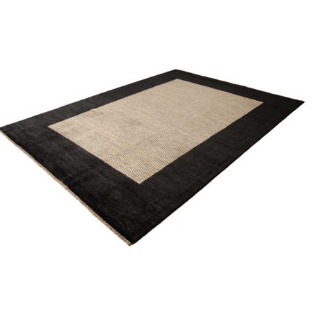 Hand Made Rug Essenzia Pakistan 91x151 Black Be