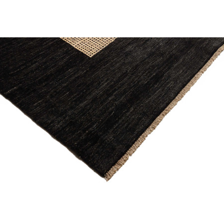 Hand Made Rug Essenzia Pakistan 91x151 Black Be