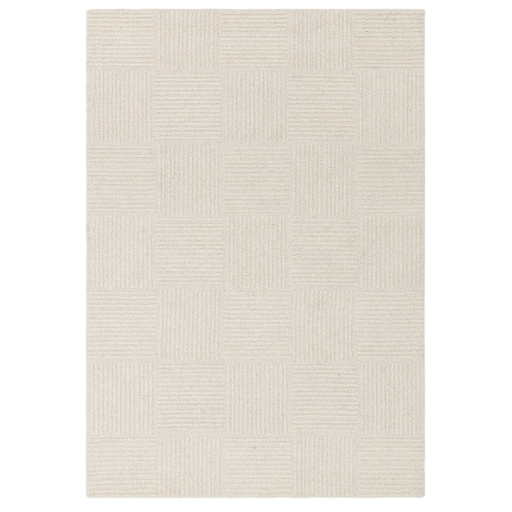 Rug Zennith geometric beige ivory 120x170 cm