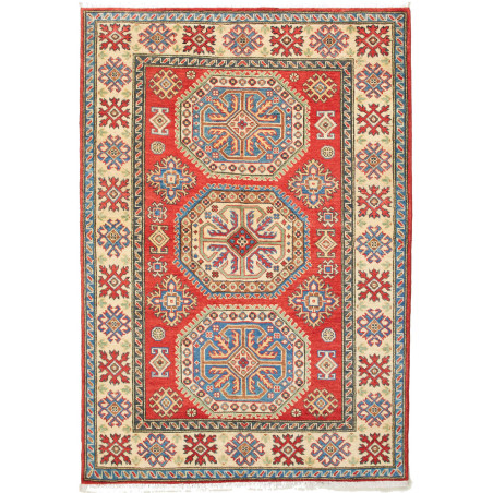 Kazak 121x174 Cm Kazak, Pakistan, Hand-carded Wool (warp: