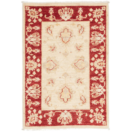 Hand Made Rug Ziegler Fine Pakistan 61x90 Ivory