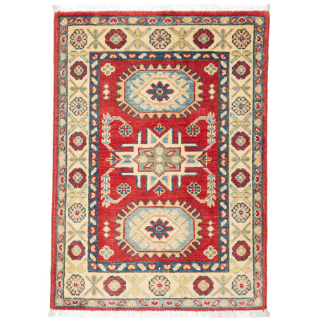 Kazak 63x91 Cm Kazak, Pakistan, Hand-carded Wool (warp: