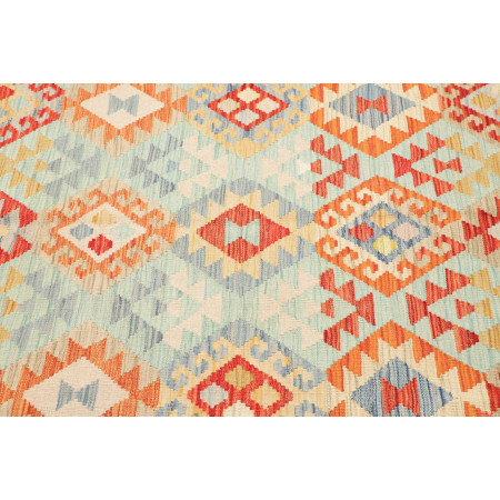 Hand Made Rug Kilim Afghanistan 153x201 Orange