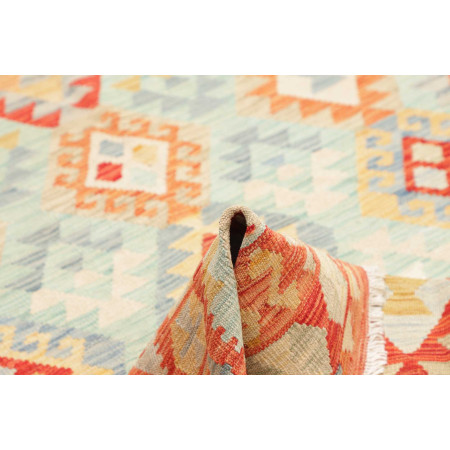 Hand Made Rug Kilim Afghanistan 153x201 Orange