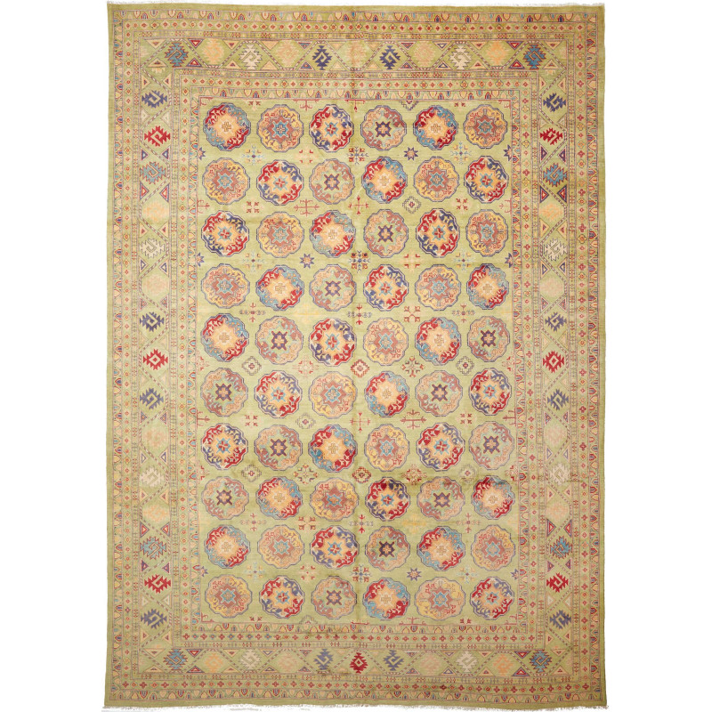 Ziegler 300x428 Cm Ziegler, Pakistan, Hand-carded Wool (cotton