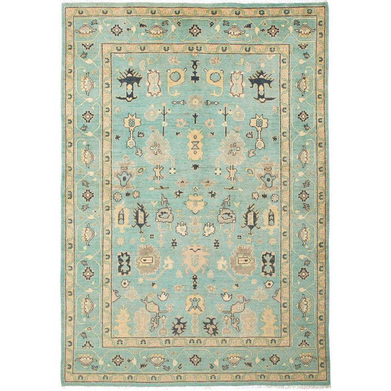 Ziegler 167x239 Cm Ziegler, Pakistan, Hand-carded Wool (warp: