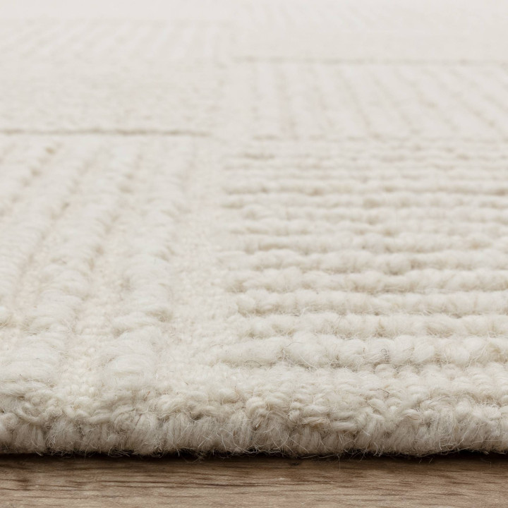 Rug Zennith geometric cream light beige 160x230