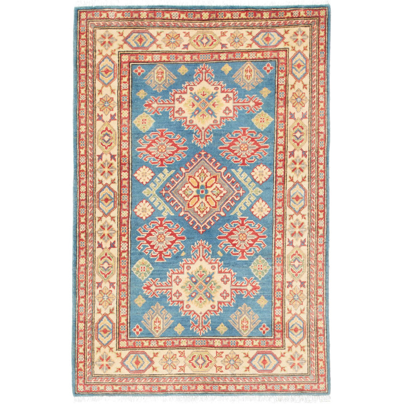 Kazak 98x150 Cm Kazak Pakistan Hand-carded Wool Cotton
