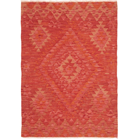 Hand Made Rug Kilim Afghanistan 104x150 Brick R
