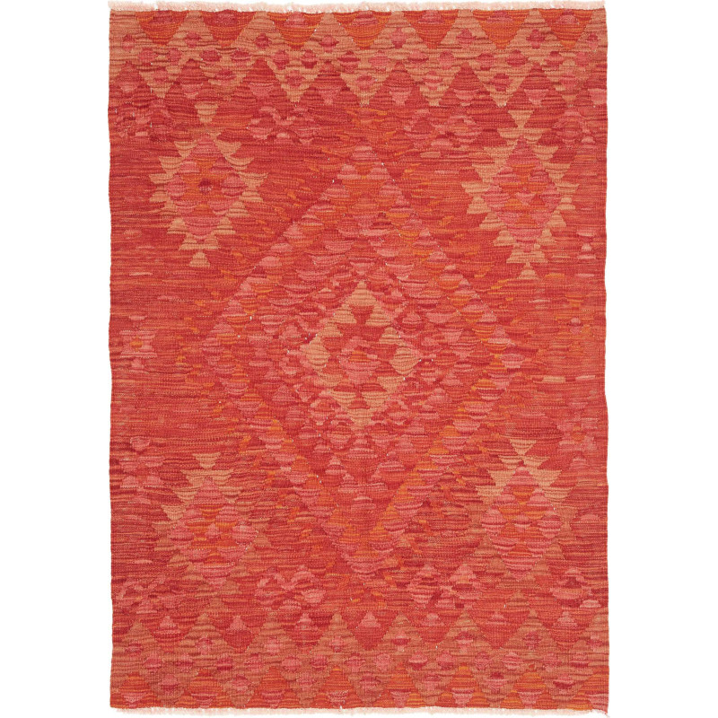 Hand Made Rug Kilim Afghanistan 104x150 Brick R