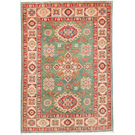 Kazak 105x150 Cm Kazak, Pakistan, Hand-carded Wool, Cotton,