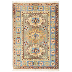Kazak 62x89 Cm Kazak, Afghanistan, Hand-carded Wool (warp: