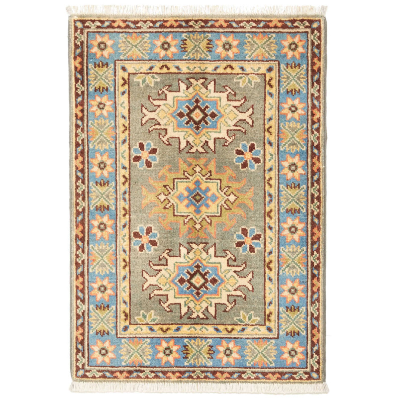Kazak 62x89 Cm Kazak, Afghanistan, Hand-carded Wool (warp: