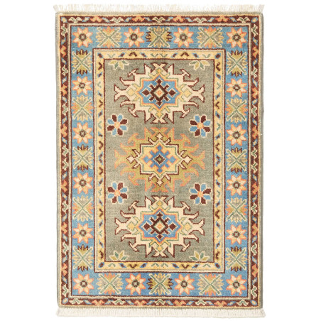 Kazak 62x89 Cm Kazak, Afghanistan, Hand-carded Wool (warp: