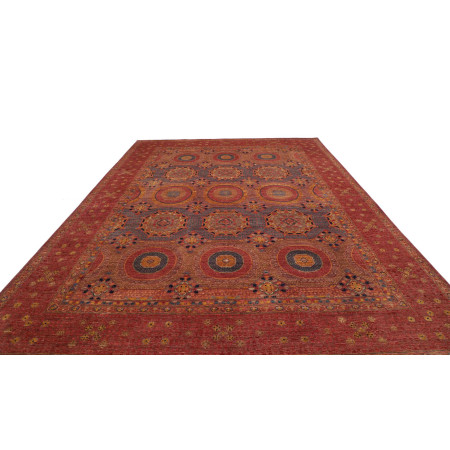 Tappeto Originale Kairo Pakistan 275x372 Rosso