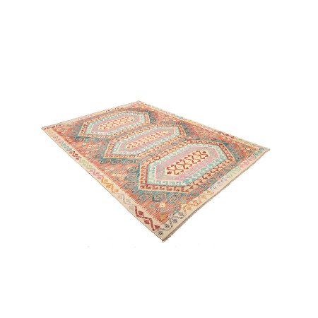 Hand Made Rug Kilim Afghanistan 181x243 Orange