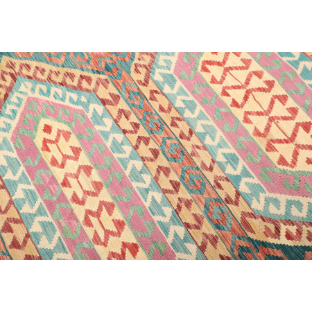 Hand Made Rug Kilim Afghanistan 181x243 Orange