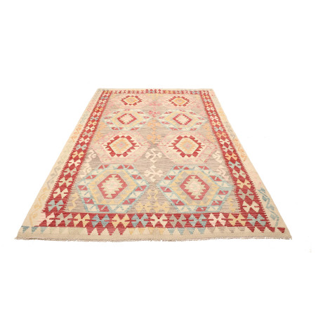 Hand Made Rug Kilim Afghanistan 176x246 Beige R