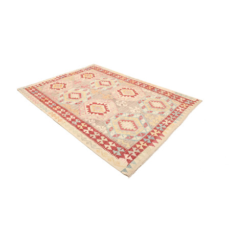 Hand Made Rug Kilim Afghanistan 176x246 Beige R