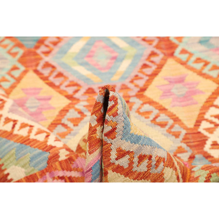 Hand Made Rug Kilim Afghanistan 179x233 Orange