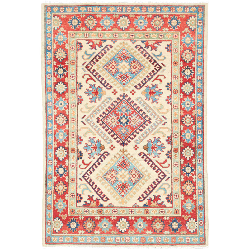 Kazak 101x152 Cm Kazak Pakistan Hand-carded Wool