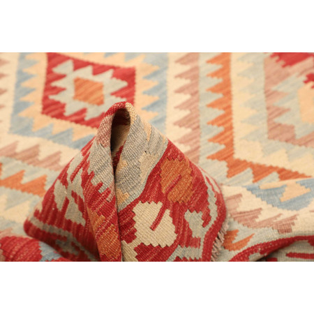 Hand Made Rug Kilim Afghanistan 177x245 Red Bei