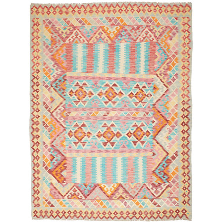 Hand Made Rug Kilim Afghanistan 184x247 Multico