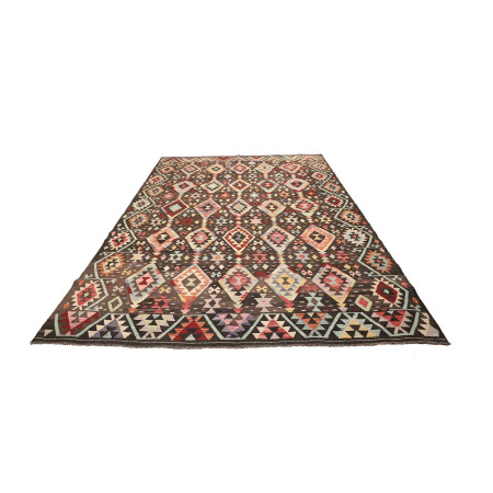 Hand Made Rug Kilim Afghanistan 204x295 Dark Br