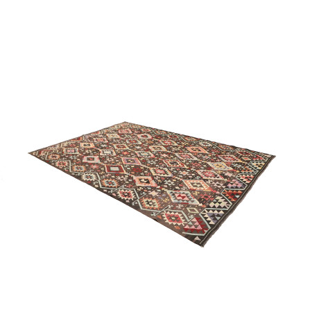 Hand Made Rug Kilim Afghanistan 204x295 Dark Br