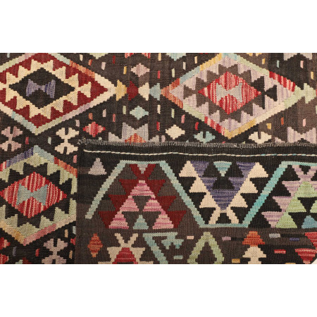 Hand Made Rug Kilim Afghanistan 204x295 Dark Br