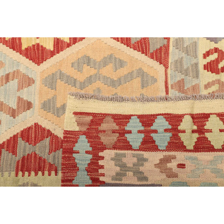 Hand Made Rug Kilim Afghanistan 254x340 Red Mul