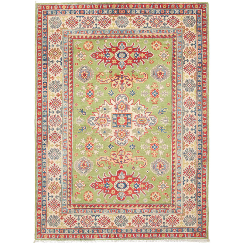 Kazak 148x205 Cm Kazak Afghanistan Hand-carded Wool Cotton