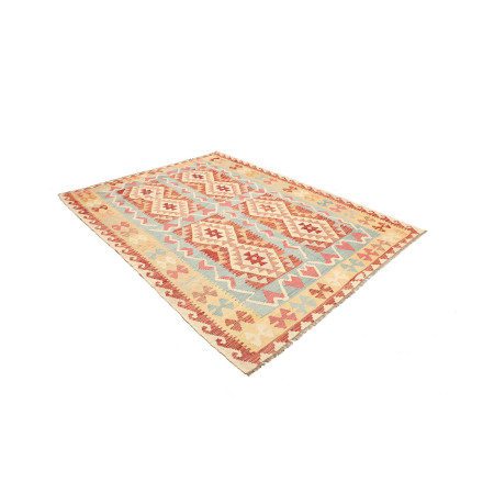 Hand Made Rug Kilim Afghanistan 181x238 Red Lig