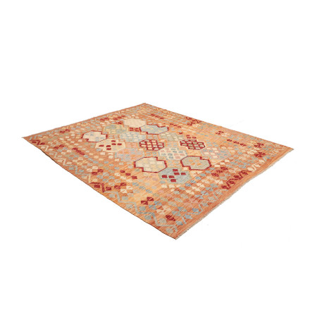 Hand Made Rug Kilim Afghanistan 188x230 Orange