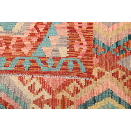Hand Made Rug Kilim Afghanistan 177x252 Rust Li