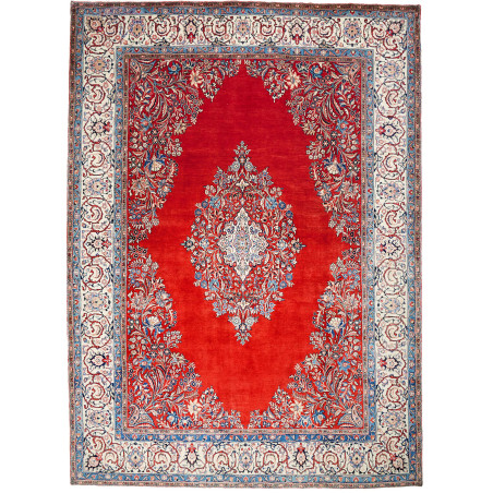 Sarough 267x368 Cm Sarough, Persia, Hand-carded Wool (warp: