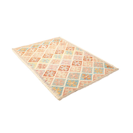 Hand Made Rug Kilim Afghanistan 132x189 Orange