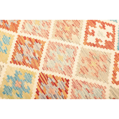 Hand Made Rug Kilim Afghanistan 132x189 Orange