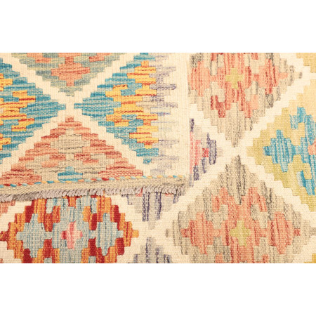 Hand Made Rug Kilim Afghanistan 132x189 Orange