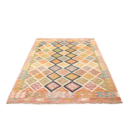 Hand Made Rug Kilim Afghanistan 132x184 Multico