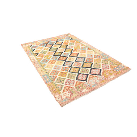 Hand Made Rug Kilim Afghanistan 132x184 Multico