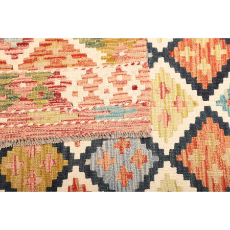 Hand Made Rug Kilim Afghanistan 132x184 Multico
