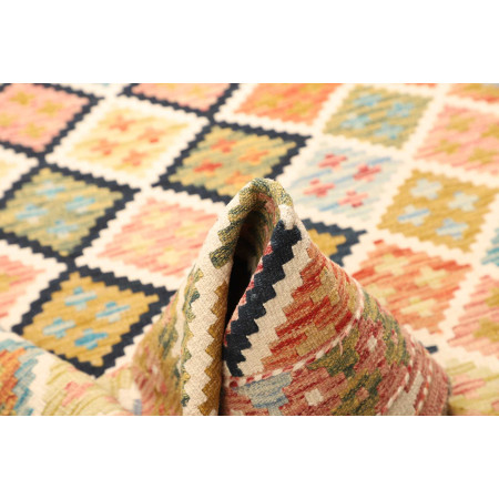 Hand Made Rug Kilim Afghanistan 132x184 Multico