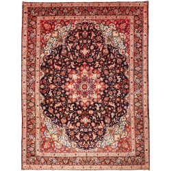 Moud 310x410 Cm Moud, Persia, Hand-carded Wool (warp: