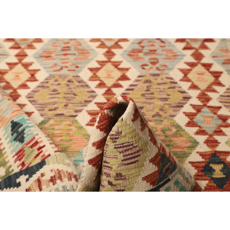 Hand Made Rug Kilim Afghanistan 130x185 Beige O